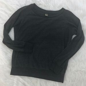 ALTERNATIVE slouchy eco-jersey pullover